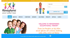 Desktop Screenshot of hemispheres.org.uk